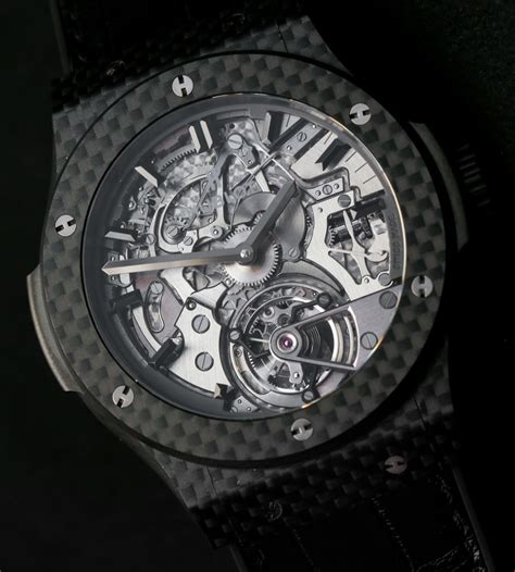 carbon fiber hublot replica|hublot tourbillon.